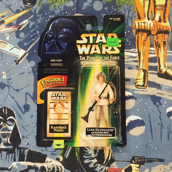 Star Wars Power of the Force Flashback Luke Skywalker Action Figure Episode 1 - Picture 1 of 2